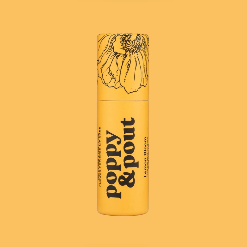 Poppy & Pout Lemon Bloom Lip Balm